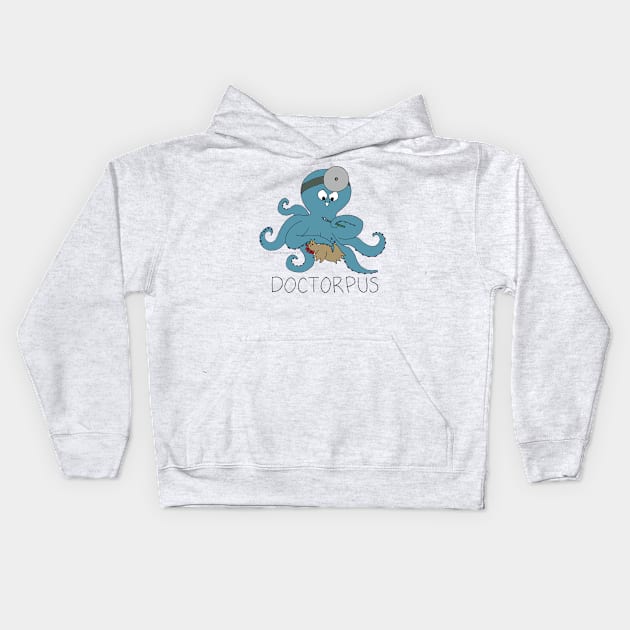 Doctorpus Kids Hoodie by Annabelle Lee Designs